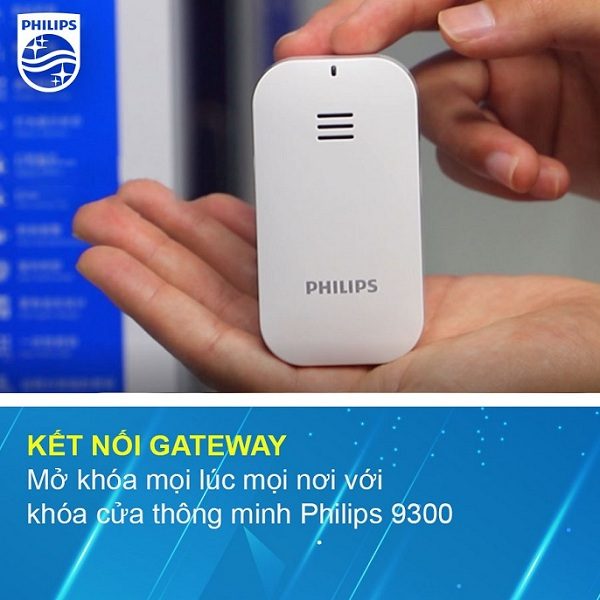 9300 Philips - Khóa cửa vân tay kết nối Gateway